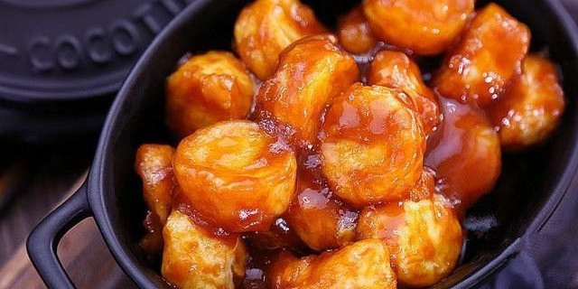 入口丝滑的糖醋日本豆腐!真的有那么丝滑吗?_腾讯新闻