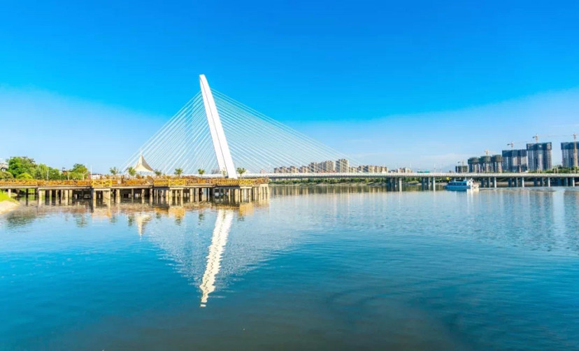 只争朝夕真抓实干浐河之上将再添两座高颜值大桥