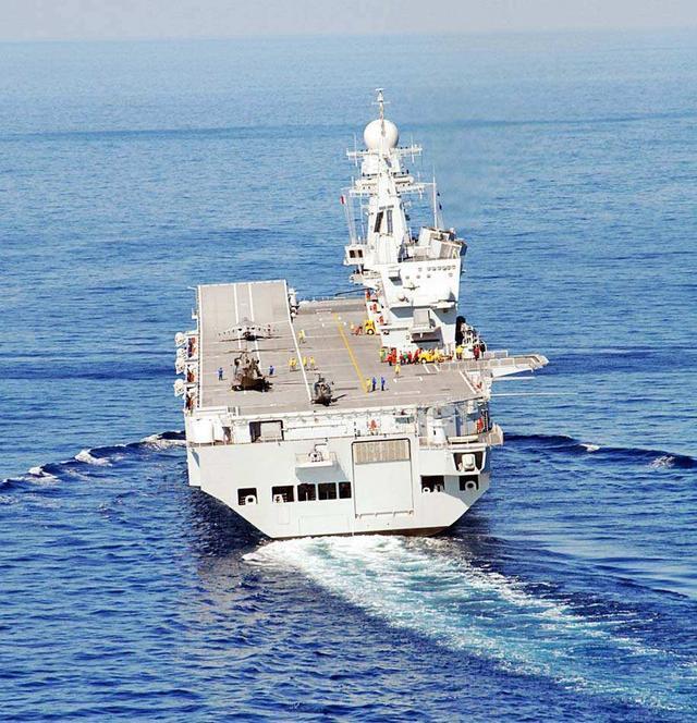 意大利航母仅为搭载f35b搞改造,变化不大战力猛增