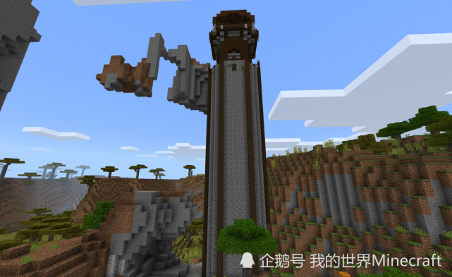 我的世界 值得收藏的三个种子突破云端的哨塔深藏海中的要塞 我的世界 要塞 云端 掠夺者哨塔
