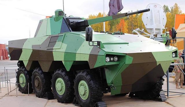 法俄聯合研製的步兵戰車(ifv)採用了57毫米機關炮