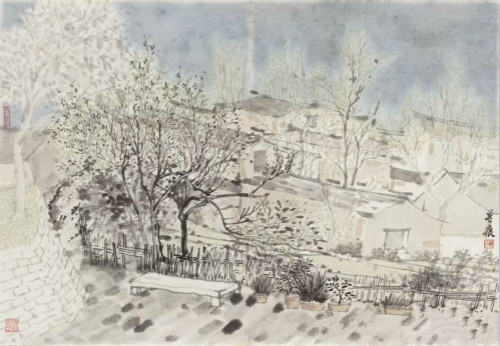 谁家新燕啄春泥——赏周燕国画之随想_腾讯新闻