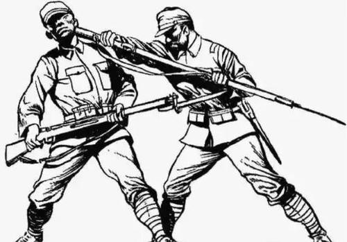 战争时期的拼刺刀,究竟扎什么部位,能使敌方马上丧失战斗力?_腾讯新闻
