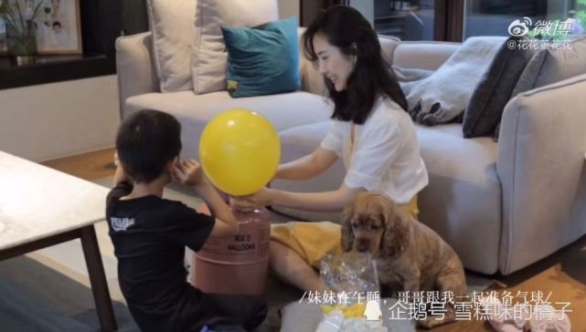董花花开心陪孩子过节,张大奕被骂到微博禁止评论