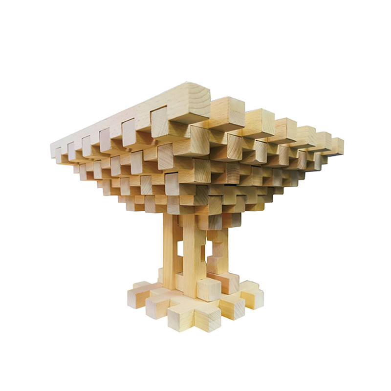 成长型益智玩具"榫卯积木"在玩耍中培养孩子的多项能力_腾讯新闻