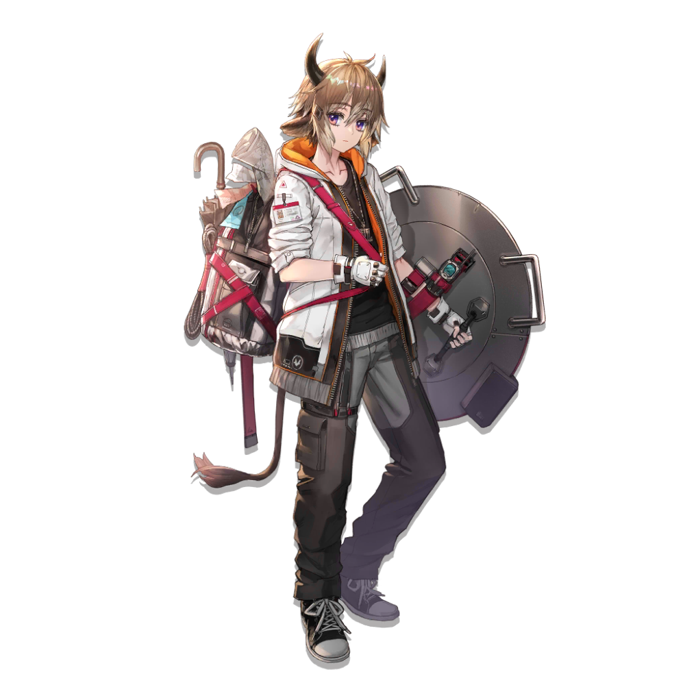 明日方舟拜松一点都不像他父亲网友牛爸可能以前也这么正太