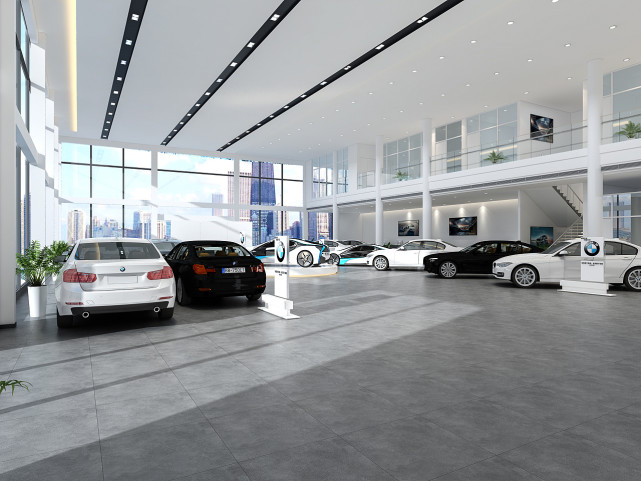 4s店装修和设计是一个重点,你看过这样的4s店吗