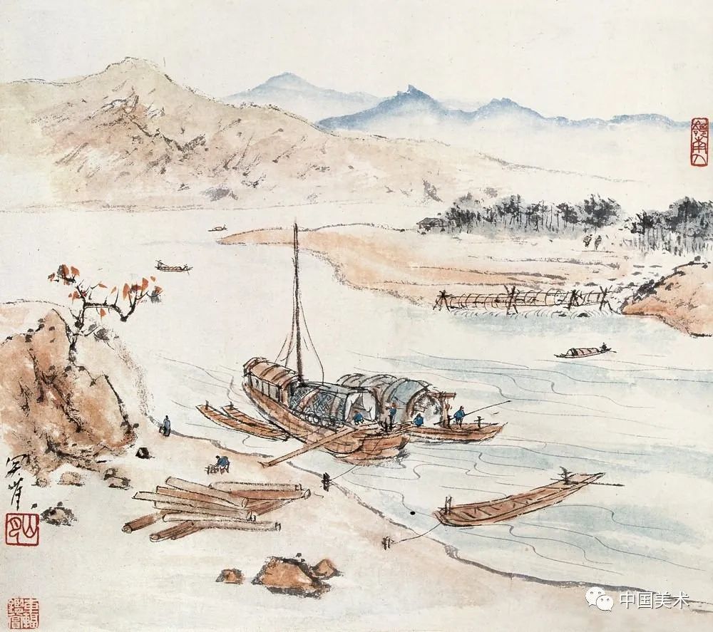 关山月高清精品108幅越看越爱