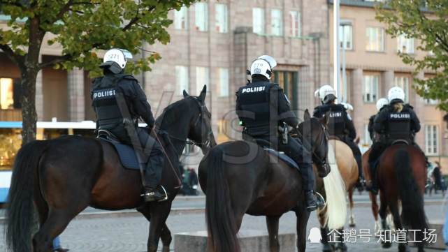 美国街头上演骑马与砍杀 美国重甲骑警出现 重骑冲锋抗议人群 腾讯网