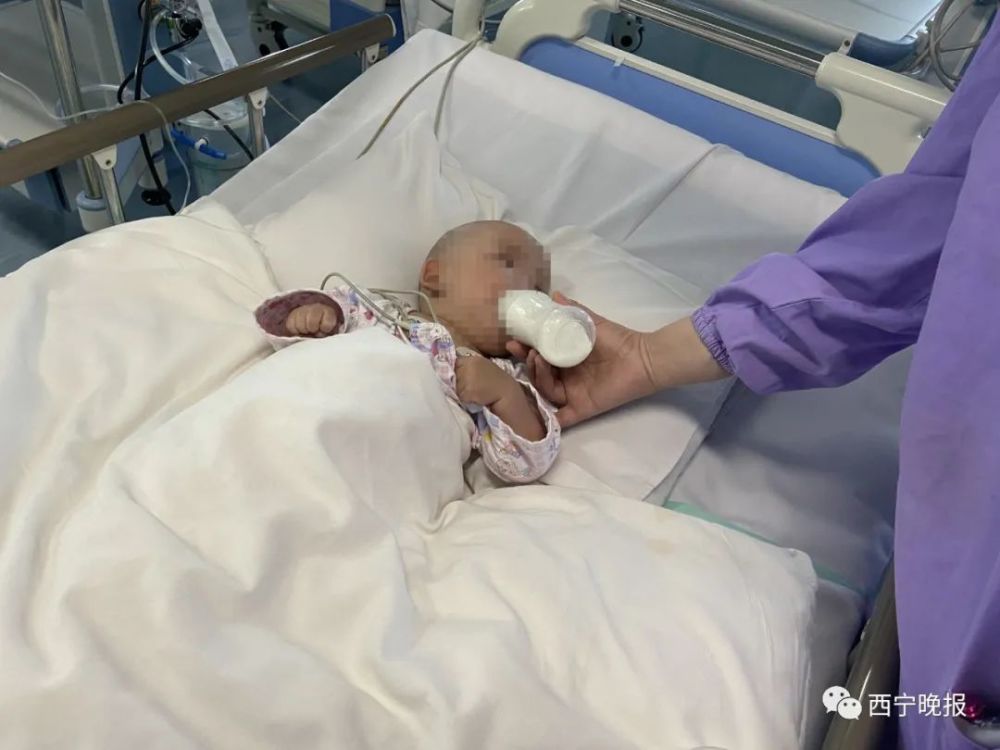 青海一男婴被父亲殴打,做开颅手术