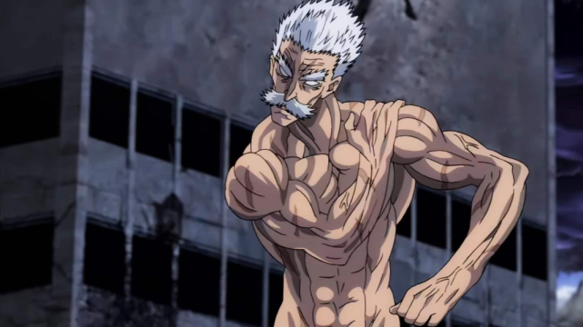 一拳超人:邦古邦普年轻照曝光,邦古神似饿狼,欧尼酱长发飘飘