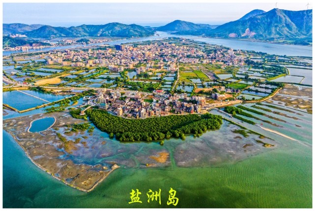 自驾过来盐洲岛高速路直接到沈海高速惠东县吉隆镇白云仔互通下高速