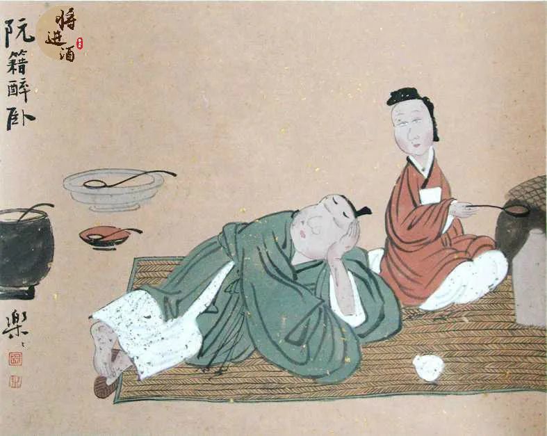 《晋书》说他:"容貌瑰杰,志气宏放,傲然独得,任性不羁,而喜怒不形于色