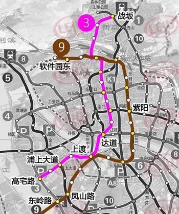 地鐵福州官方透露地鐵3號線最新線路走向