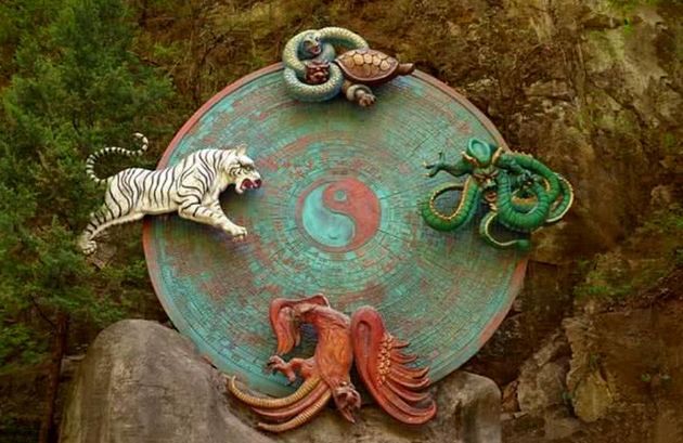 是我们国家传统文化当中的四大神兽,所谓的"太极生两仪,两仪生四象