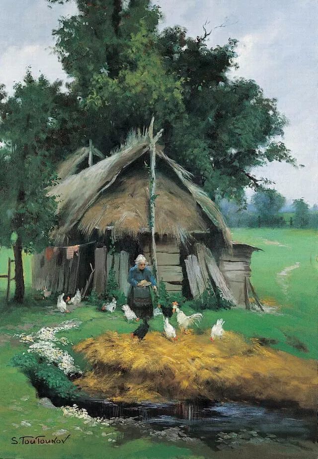 风景画|能把田园风景 画得这么有诗意的，我是第一个服你了！