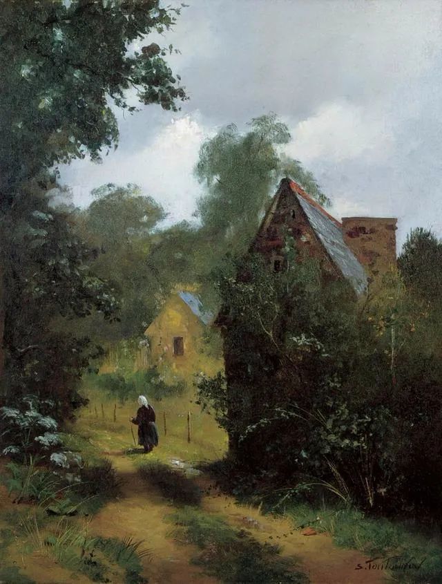 风景画|能把田园风景 画得这么有诗意的，我是第一个服你了！