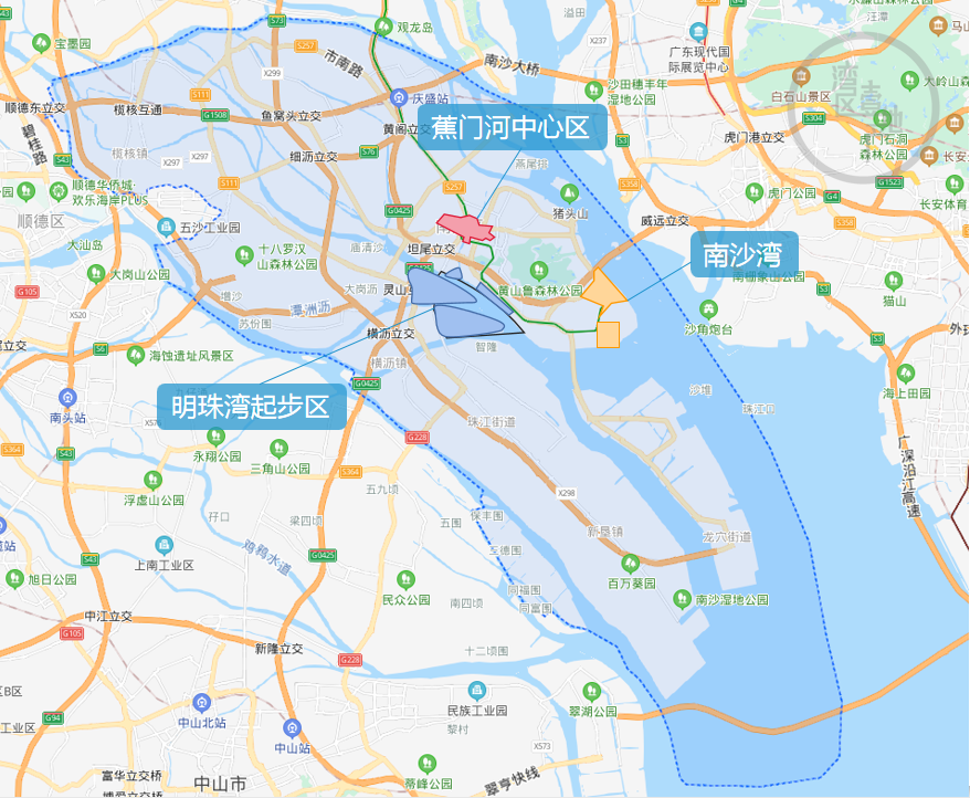 南沙明珠湾pk前海桂湾 广深金融战第二局 腾讯新闻