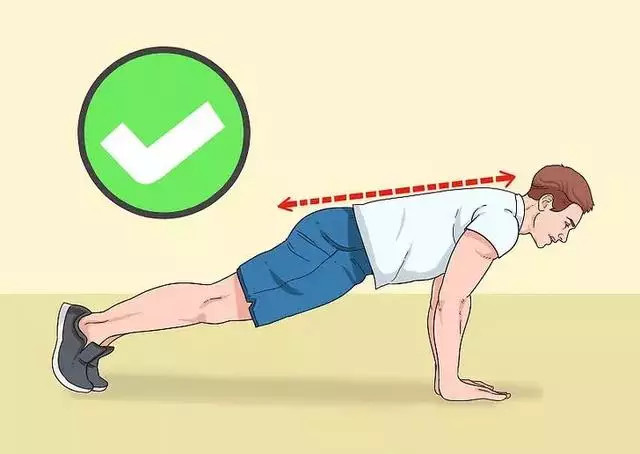 二,俯卧撑的动作要点标准的俯卧撑动作完全能够起到锻炼胸肌的效果,但