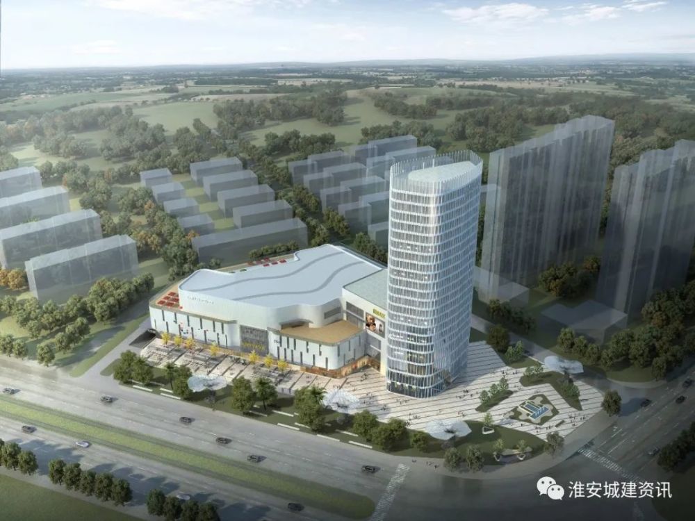 低调开工淮安新建一个商业综合体就在