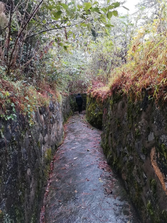 村戰壕防禦工事62年中印自衛還擊戰,最後一戰就在此地下方瓦弄地區,幾