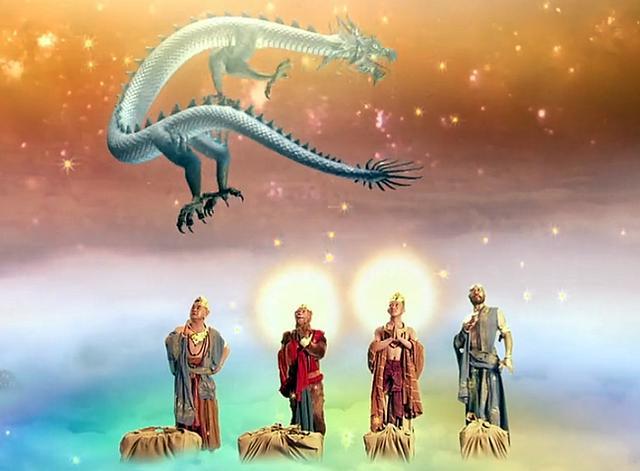 西游记:五圣成真小白龙待遇差,说说战术上的勤奋和战略上的偷懒_腾讯