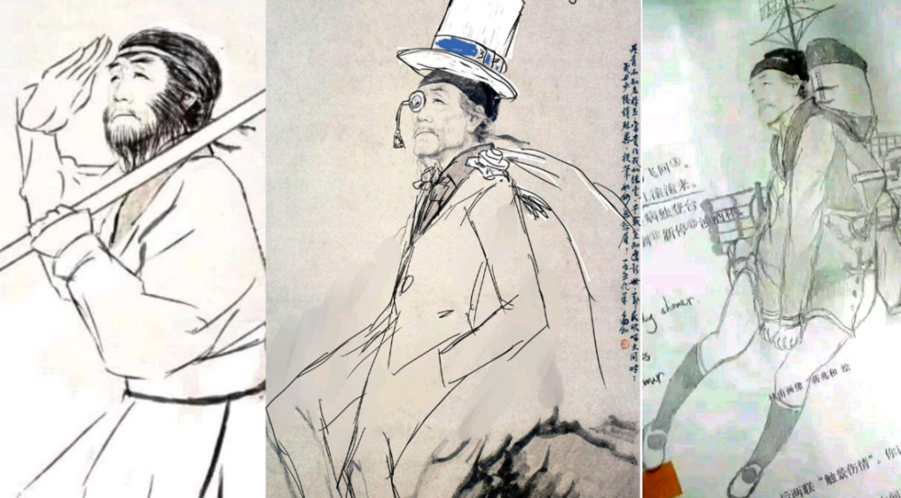 同样是在课本上涂鸦看看日本中学生没法比啊