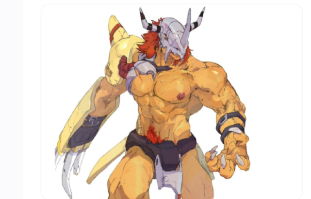 数码宝贝:当战斗暴龙兽失去铠甲,瞬间毁童年,网友:天女兽呢?