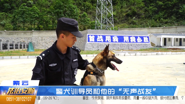 警犬训导员和他的"无声战友"