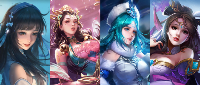 王者荣耀峡谷四大美人皮肤曝光特效太美女玩家们有福了