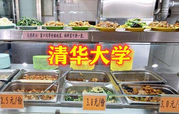 学校有种"差距"叫"饭堂",北大vs清华,看到厦大:好精致!