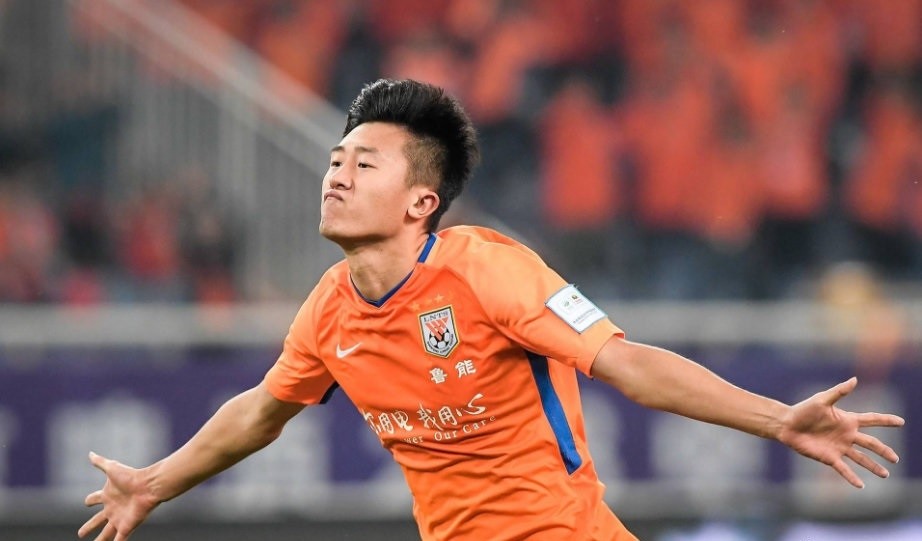 21鲁能逆转中甲新军国脚后卫圆月弯刀张弛远射破门