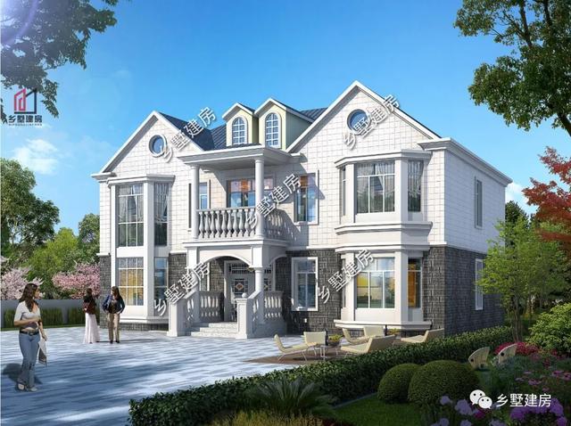 3款对称式二层小别墅,别具一格的美,错过实在可惜!