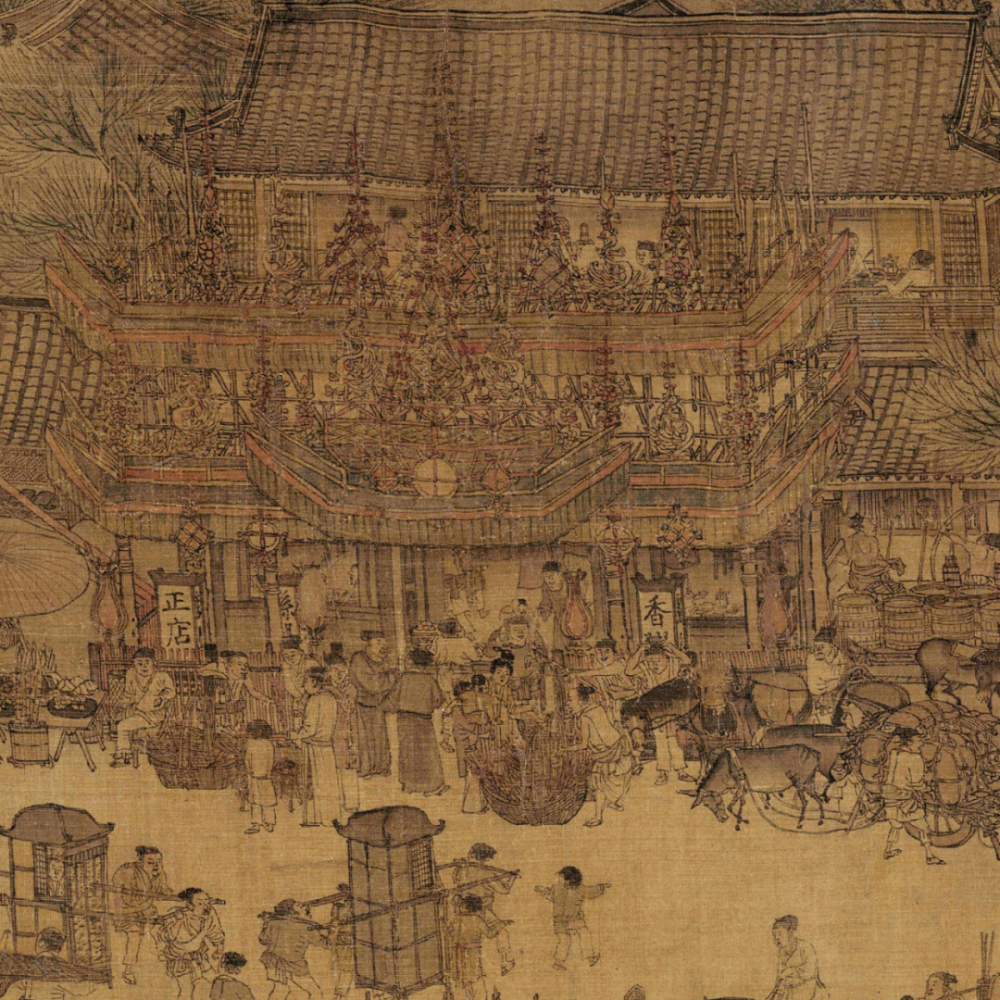 看看古人摆摊有多野?