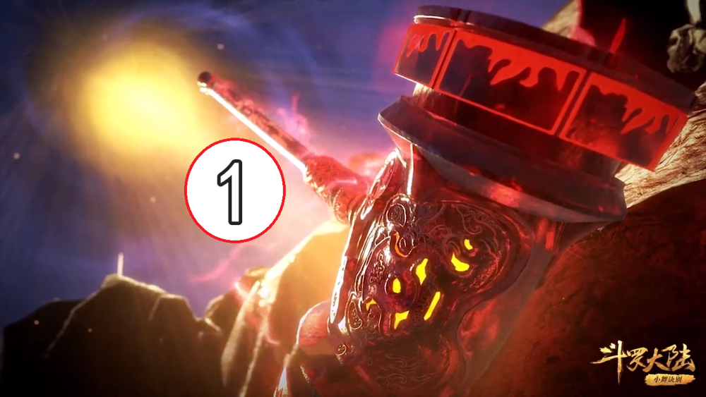 但随着爆炸声响起,小舞唐三安然无恙,一柄血红色的昊天锤震退了所有