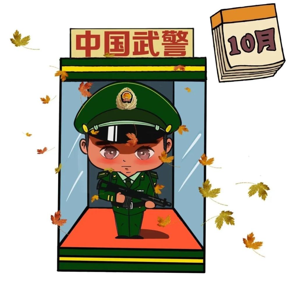 中国武警执勤哨兵肤色全年变化图鉴