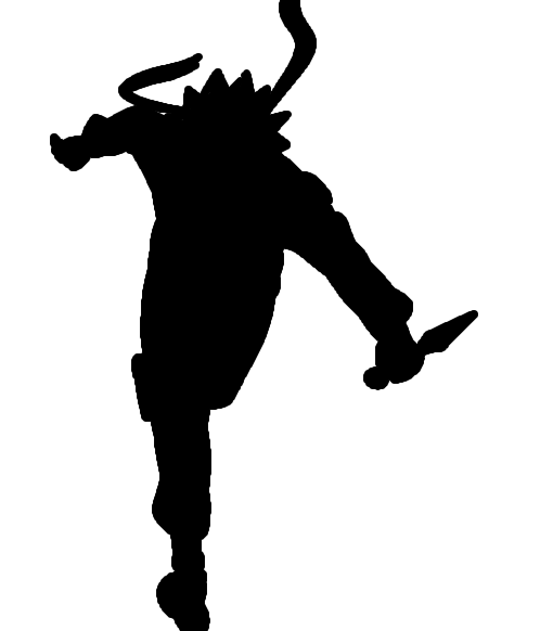 看剪影猜动漫角色第一个很简单能够猜出最后两个才是真爱