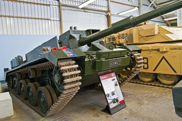 英国版s坦克,露天战斗室的fv4401坦克歼击车,没人想驾驶它