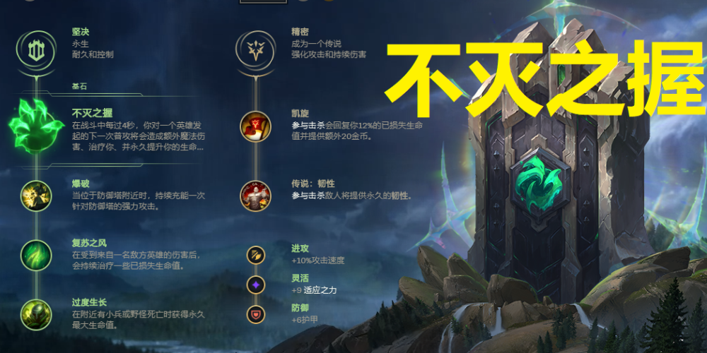 lol不灭肉装盖伦已成历史选对符文出装能将盖伦玩出新高度