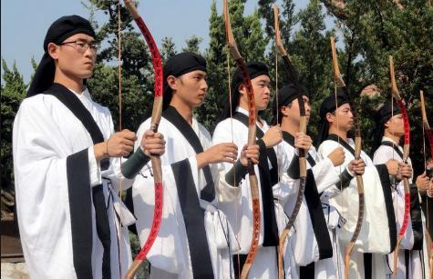 射礼:它是射箭比赛,是天子控制诸侯的手段,更是道德礼仪的演出_腾讯