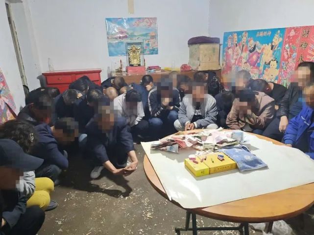 31人被抓深夜包头警方破获一起大案