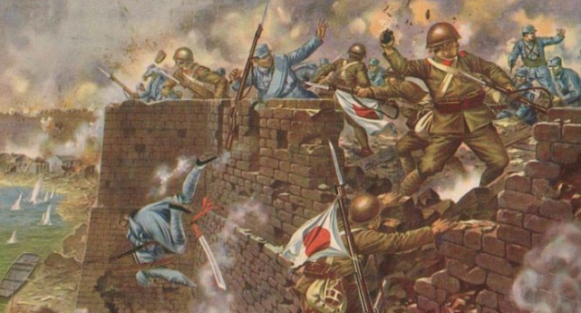 阻击日军延安攻略八路军击毁全旅团汽车鬼子烧了3天尸体