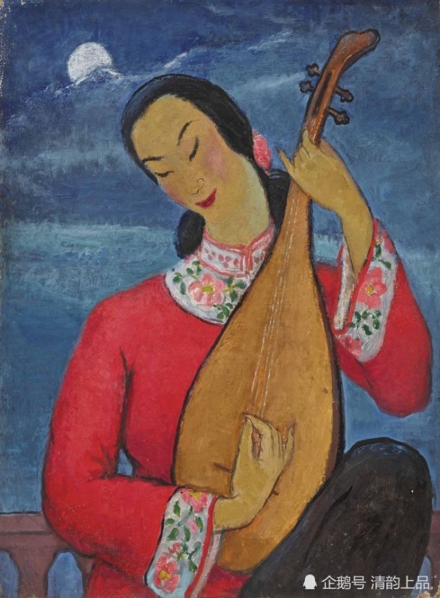 画魂潘玉良油画人物作品欣赏