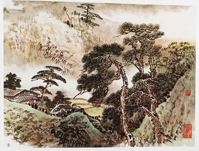 菊地光峰   一品物掛軸　日本画　松樹大鷹 掛軸 日本画 松樹大鷹 光峰作