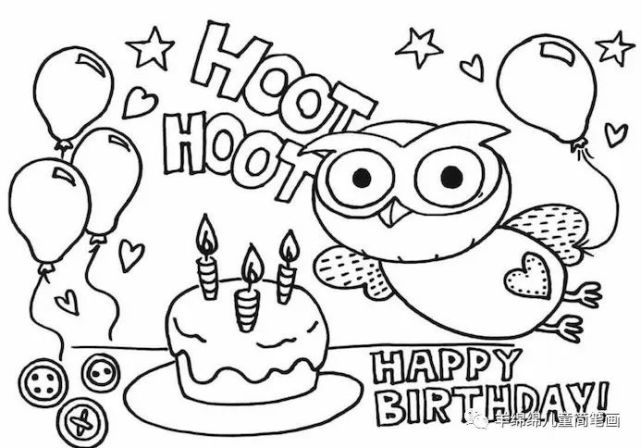100多幅精美的手绘生日贺卡,帮你找到灵感,画出最个性的贺卡