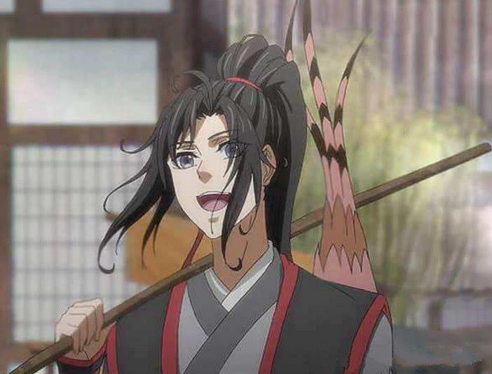 美术生画夷陵老祖魏无羡一家,看到魏长泽,原来帅是遗传父亲的!