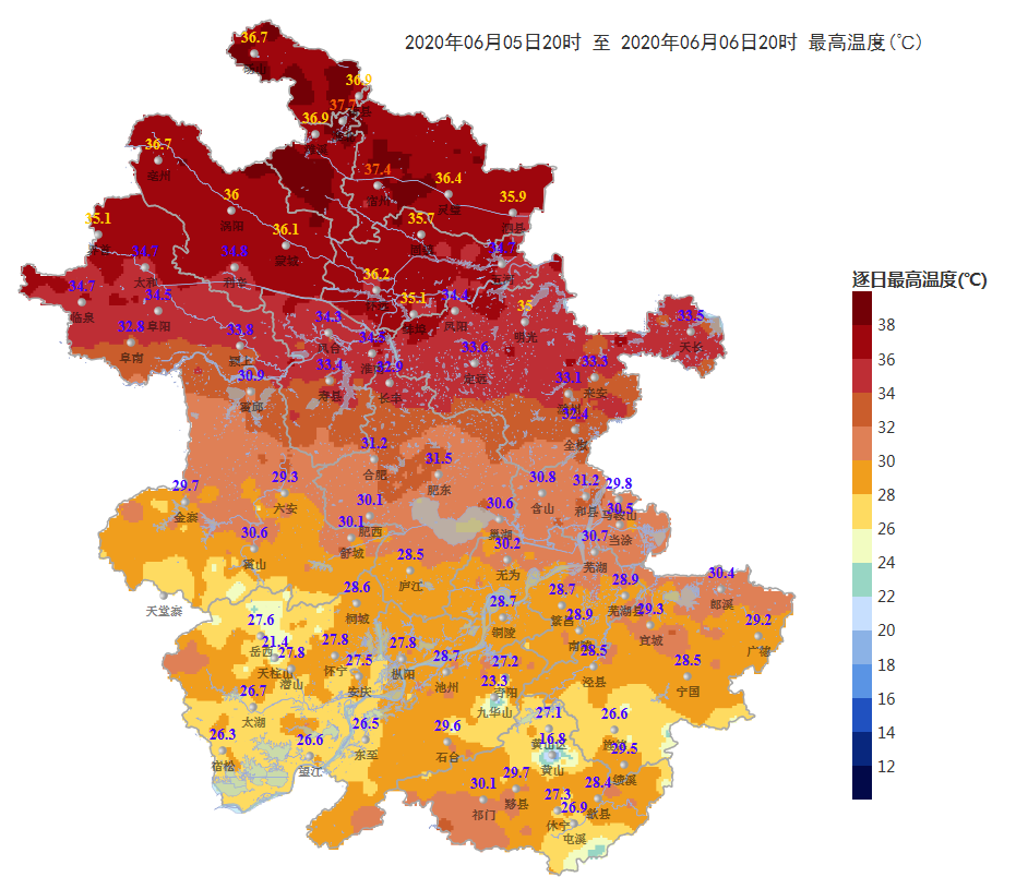 二, 未來一周天氣趨勢