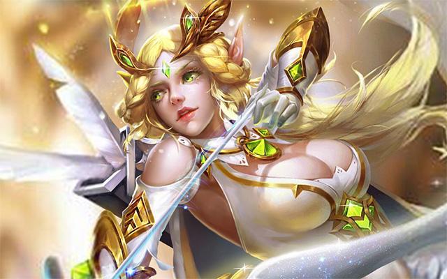 一千把也碰不到一次的皮肤艾琳女武神还好他比荣耀典藏还稀有