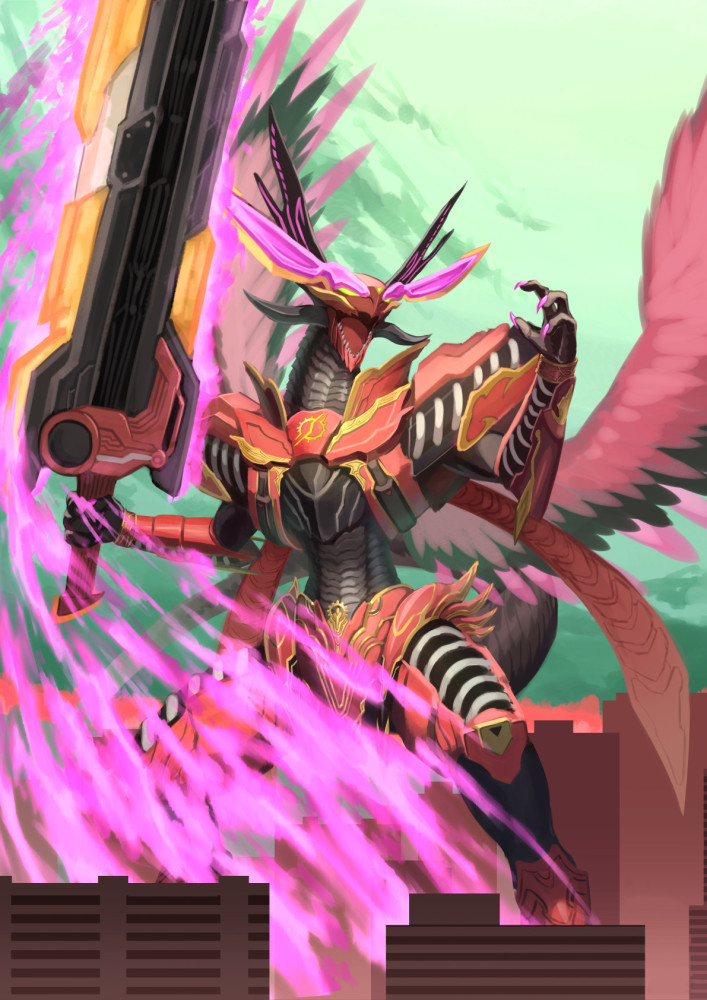 假面骑士融合西方巨龙,铠武变身龙君大将,龙骑迦娜模式让人惊艳