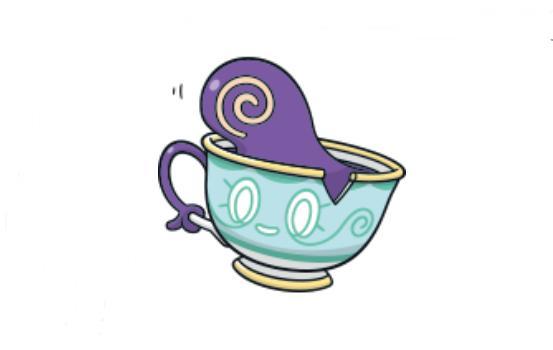宝可梦图鉴854寄宿在喝剩的红茶里而诞生来悲茶